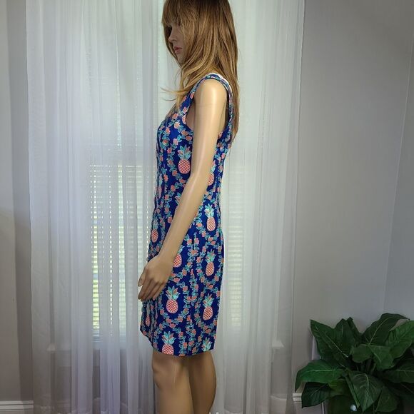 Crown & Ivy Classic Pineapple Dress 4 - Picture 5 of 8